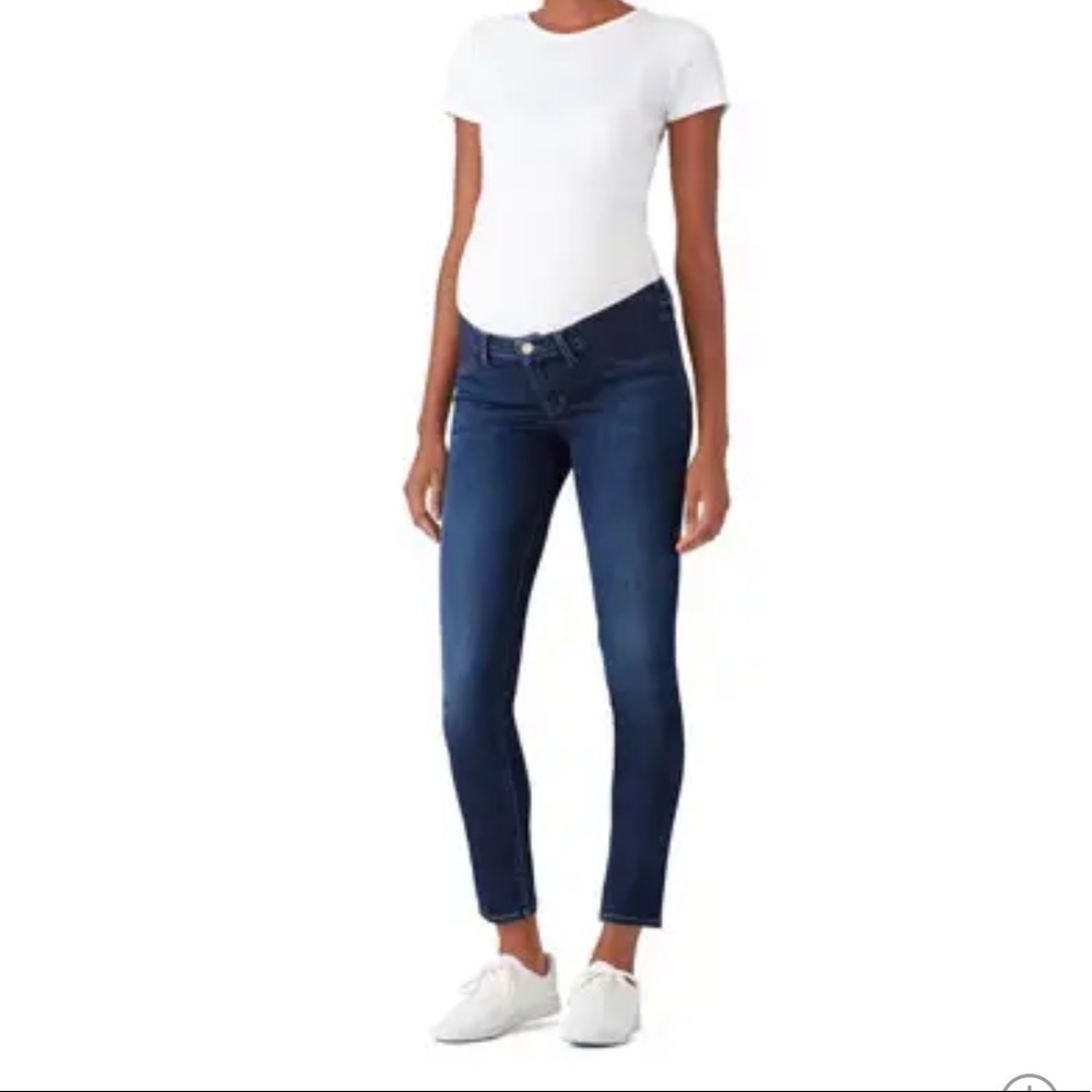 J BRAND Blue Mama J Maternity Jeans - Picture 3 of 16